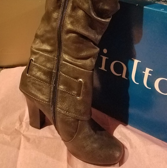 🌼Rialto gray high boots, like new - Picture 2 of 7